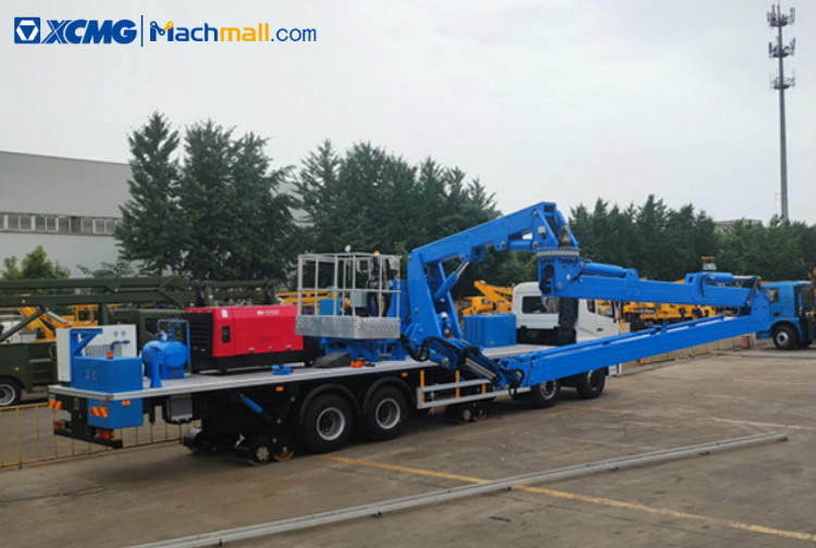 XCMG articulated boom truck 18m rated load 250kg boom lift truck for sale