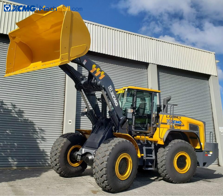 XCMG 4 ton 5 cubic 175hp wheel loader with Cummins engine