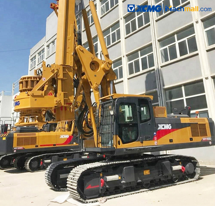 180kN XCMG crawler hydraulic rotary drilling rig XR150DIII for sale