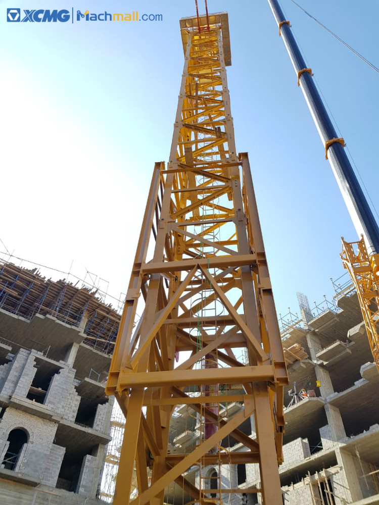 XCMG manufacturers XGT6515-10S 10 ton easy installation topless tower crane for sale