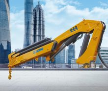 XCMG Official 10 Ton Hydraulic Folding Arm Crane SQ10ZK3Q New Knuckle Boom Crane for Sale