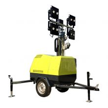 XCMG Official 7m Mobile Lighting Tower 4VA4000 Electric Generator Portable Light Tower Price