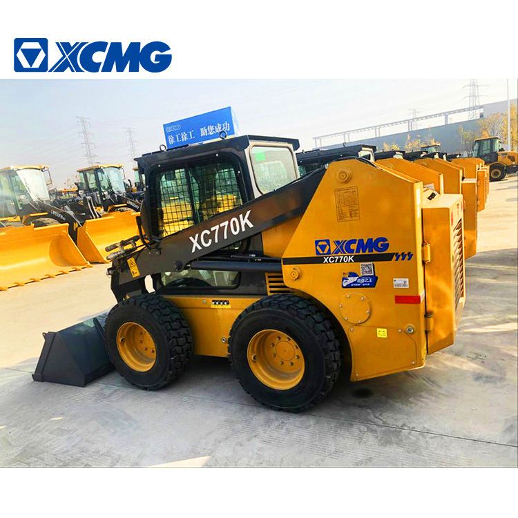 XCMG XC770K 1 ton Mini Skid Steers Loader For Snow Removal
