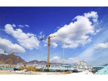 XCMG brand topless tower crane XGT360A-20S1 80m boom length 20 ton for sale