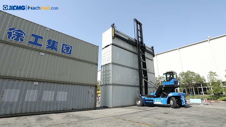 XCMG electric container handler XCH907E 9 ton 18m for port price