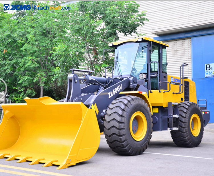 XCMG ZL50GV 5ton 3m3 162kw wheel loader for sale