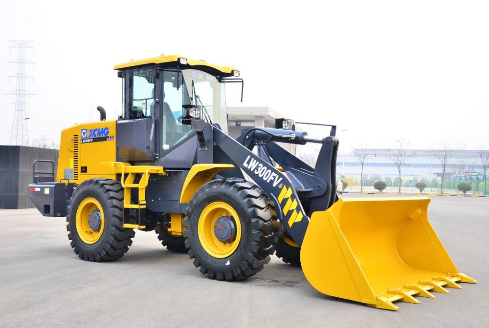 XCMG official 3 ton small payloader LW300FV price