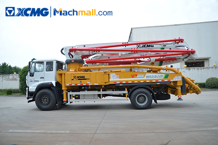 HB37V XCMG Concrete Pump with Sinotruk STR chassis for sale