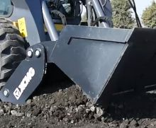 XCMG Official Skid Steer Loader Attachment Universal Quick Coupler 4-in-1 Bucket Price for Sale