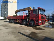 XCMG 8*4 16 ton hydraulic construction mobile truck with crane price