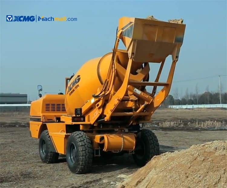 XCMG Schwing SLM4 Small Self Loading Concrete Mixer Truck for Sale