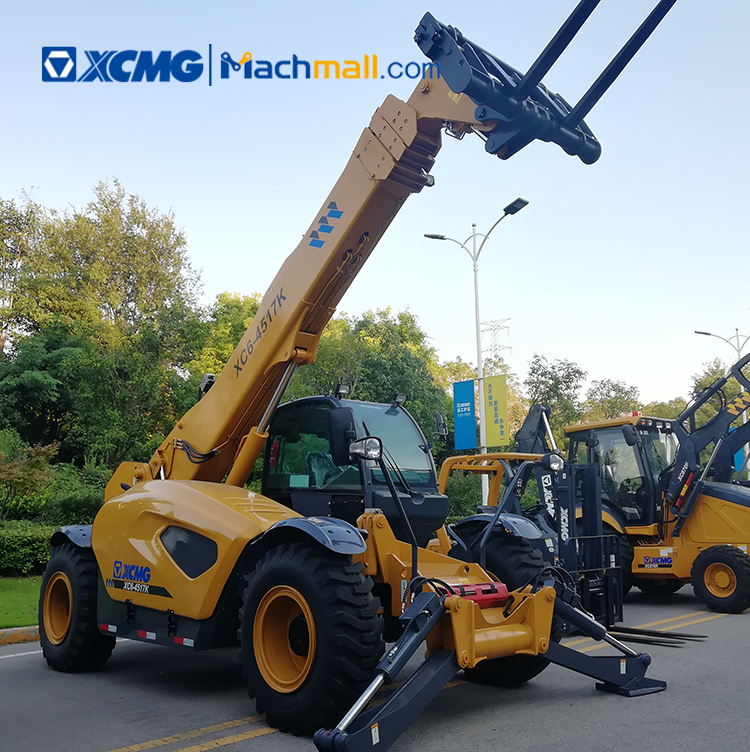 XCMG 4.5 ton 17m telehandler XC6-4517K with multifunction attachment price