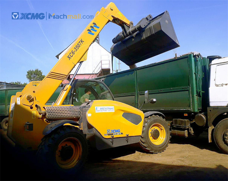 XCMG 3.5 ton 7 meters telescopic loader XC6-3507 price