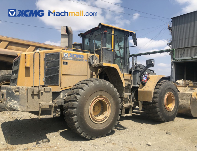 LW800KN loader machine for sale | XCMG 250kw 6 cbm 8 ton wheel loader price