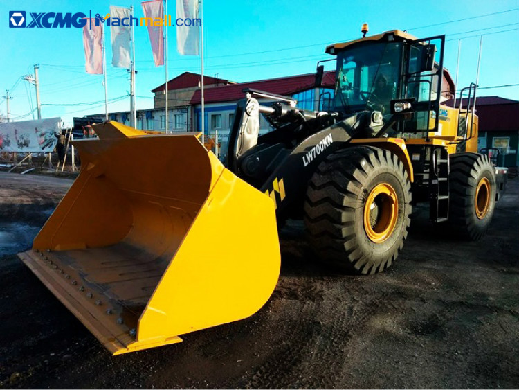 LW700KN loader machine | XCMG 226 kw 6 m3 7 ton wheel loader price