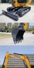 XCMG official XE55DA 5 ton mini excavator from China on sale
