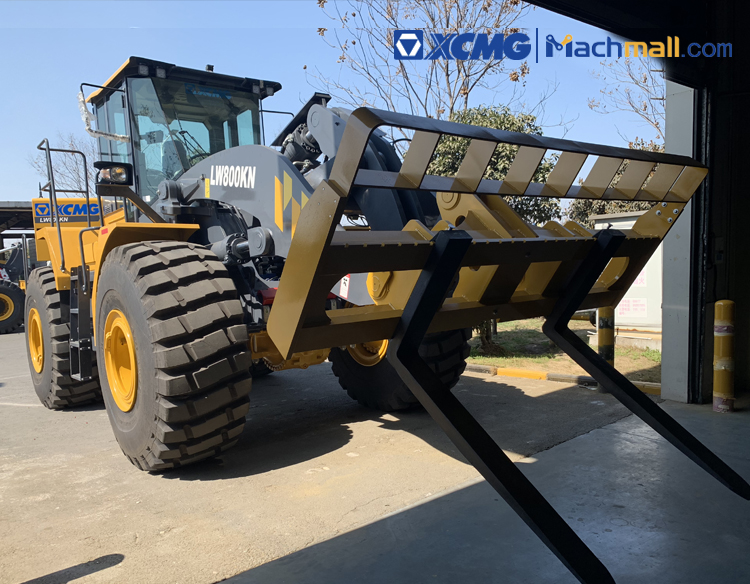 LW800KN loader machine for sale | XCMG 250kw 6 cbm 8 ton wheel loader price