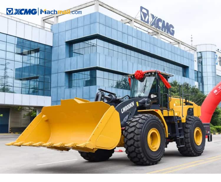 LW800KN loader machine for sale | XCMG 250kw 6 cbm 8 ton wheel loader price
