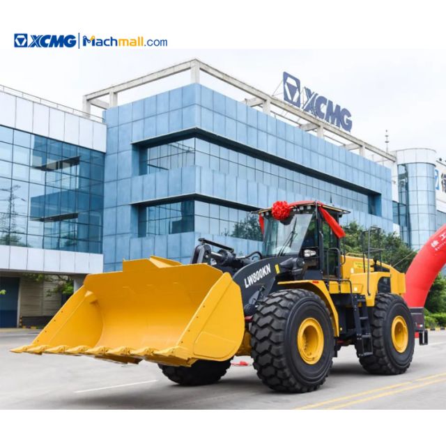 LW800KN loader machine for sale | XCMG 250kw 6 cbm 8 ton wheel loader price