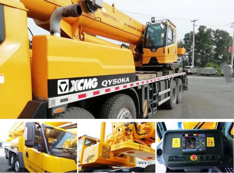 XCMG QY50KA 50 ton mobile truck crane price