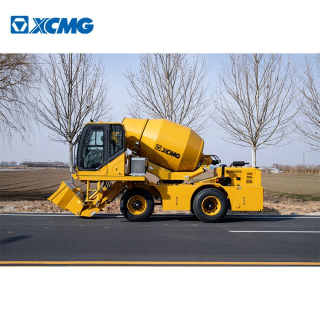 XCMG Official 3.5cmb Self Loading Concrete Mixer Truck SLM3500I Price for Sale