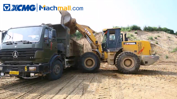 LW500FN loader machine for sale | XCMG LW500FN 5ton 4 cubic meters 162kw wheel loader price