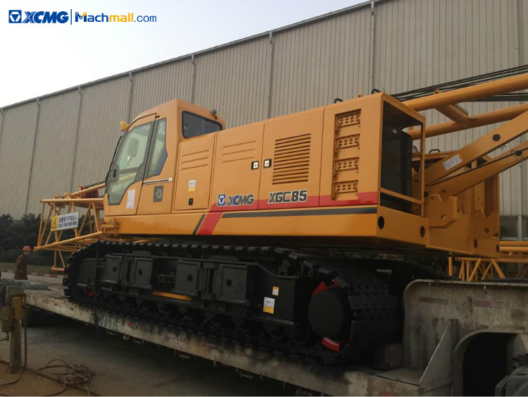 China XCMG hydraulic crawler crane 80 ton XGC85 price