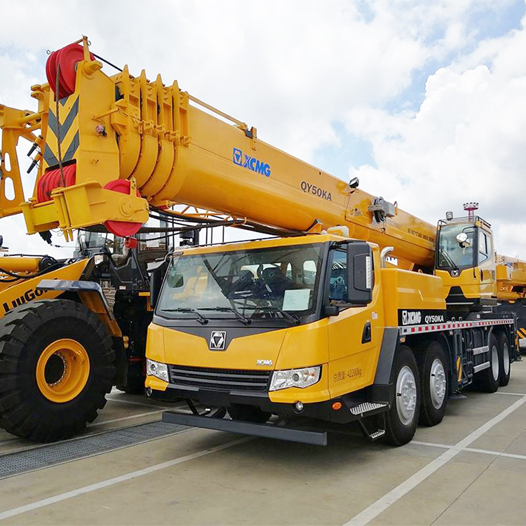 XCMG official 50 ton truck cranes QY50KA for sale