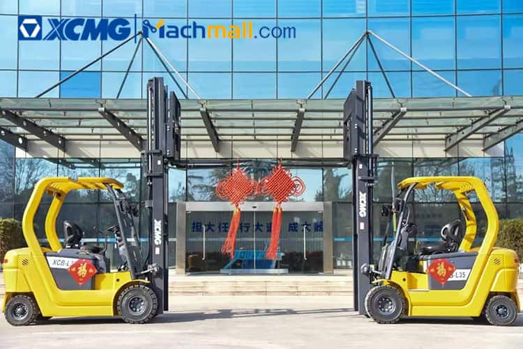 XCMG official 3.5 ton lithium electric forklift XCB-L35 price