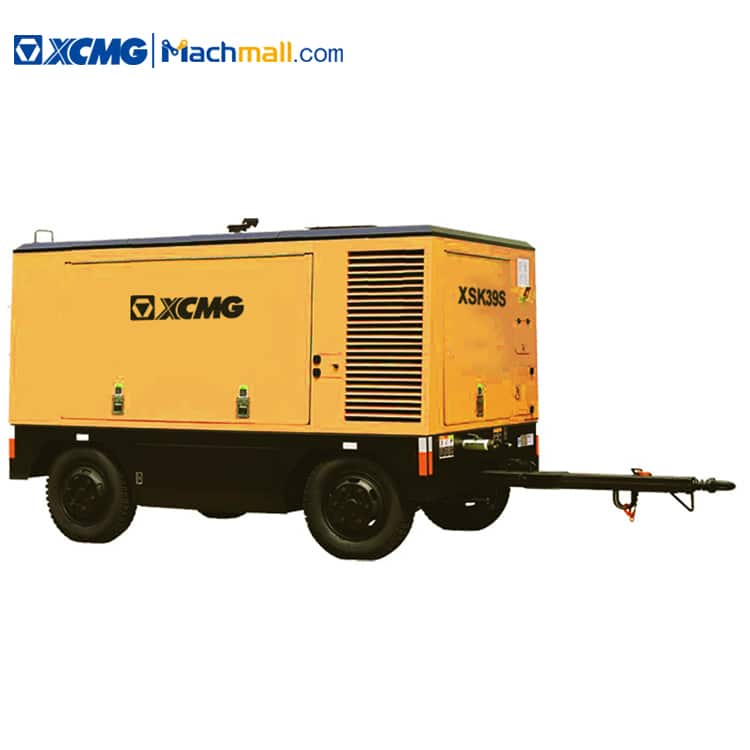 XCMG new air compressor XSK39S with CUMMINS engine for drilling rig price