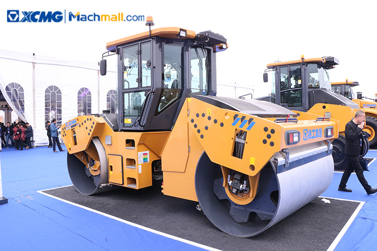 XCMG 14 ton double drum road roller XD143S price