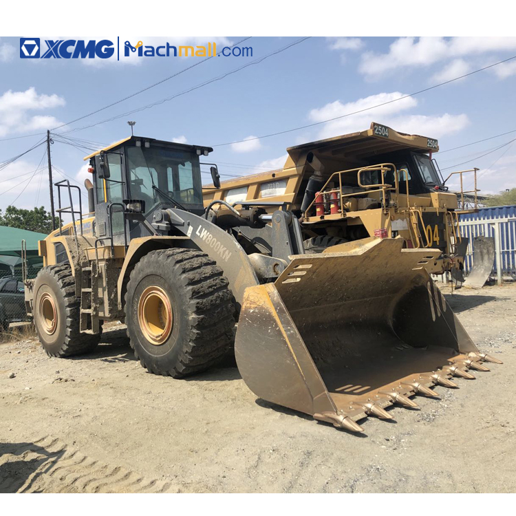 LW800KN loader machine for sale | XCMG 250kw 6 cbm 8 ton wheel loader price