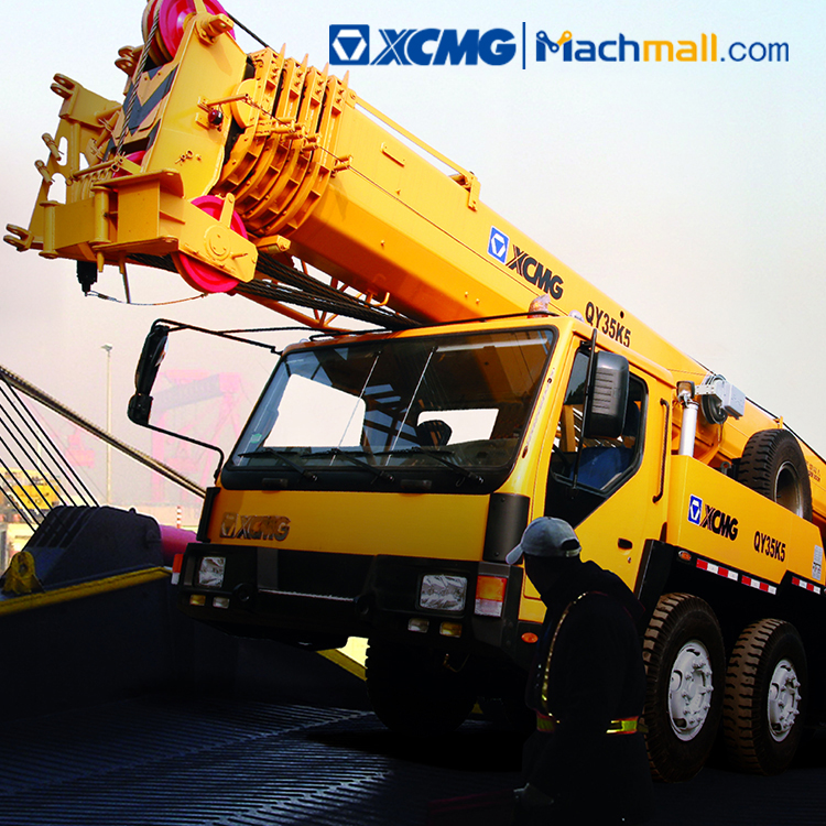 XCMG official 35 ton truck crane QY35K5-I for sale