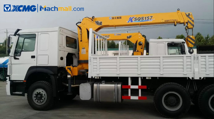 XCMG 5 ton small hydraulic arm crane for truck price