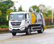 XCMG 15 cbm Compressed Garbage Truck For North American Market price