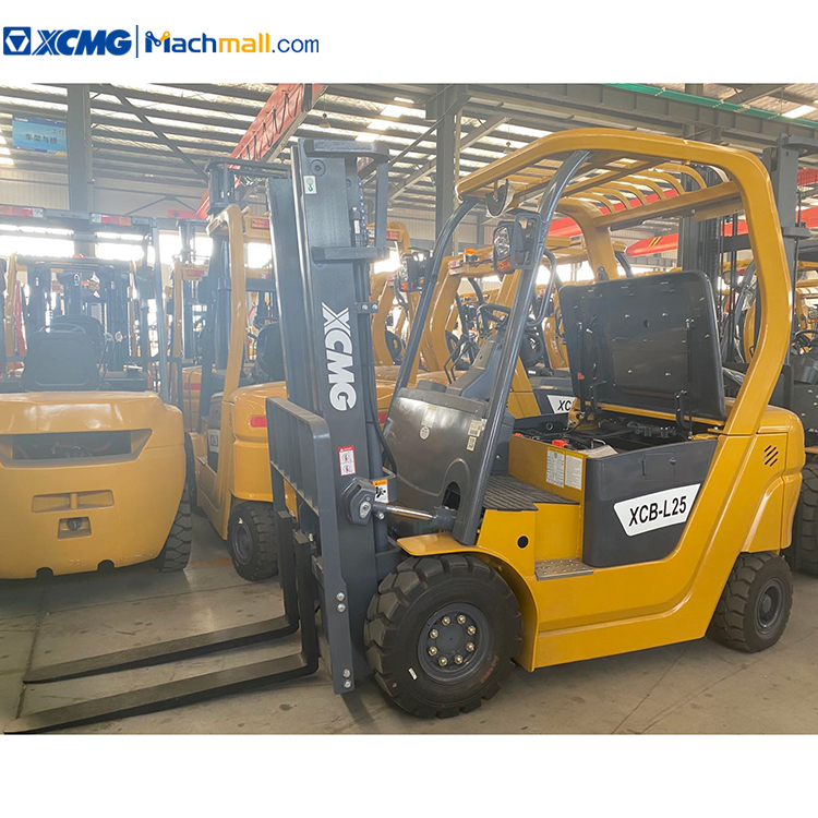 China XCMG brand new electric forklift XCB-L25 2.5 ton machinery for warehouse price