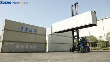 XCMG electric container handler XCH907E 9 ton 18m for port price