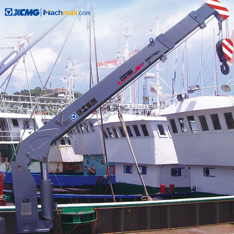 XCMG 2 ton small hydraulic marine crane for sale