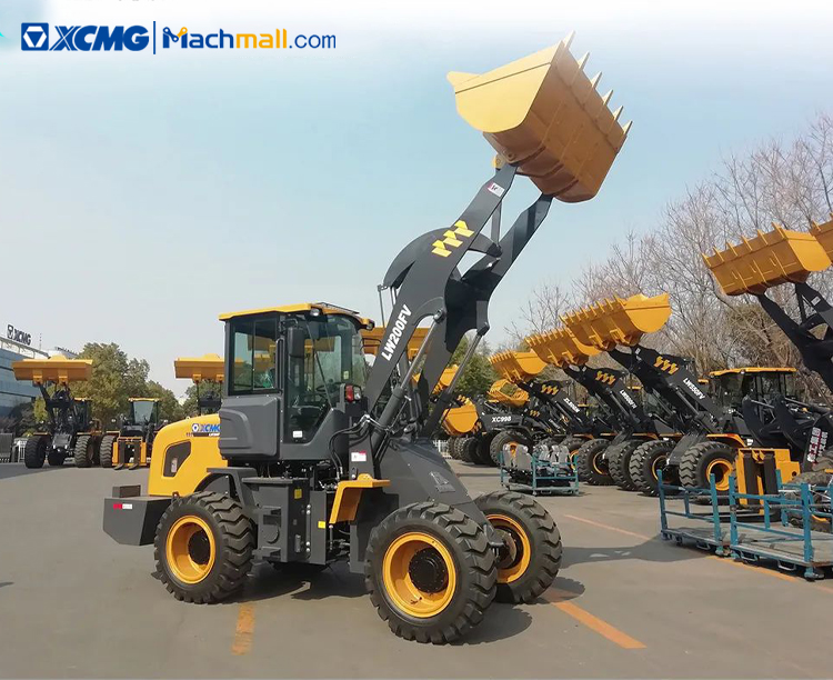 2 ton XCMG mini wheel loader LW200FV for sale