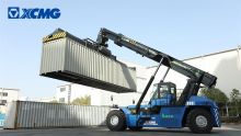 XCMG official XCS4531E port machinery electric 45 ton reach stacker for containers price