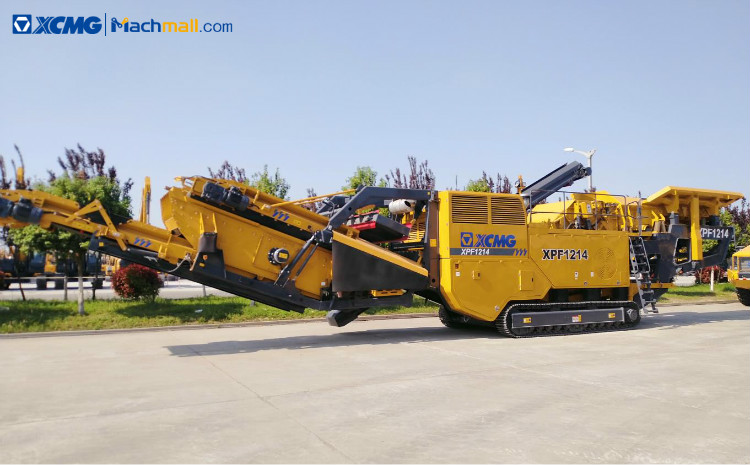 XCMG pe 1200*1280 mobile granite limestone rock jaw crushers machine XPF1214 price