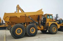 XCMG Official mining dump truck 6x6 40 ton  XDA40 articulated dump truck for sale