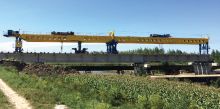 XCMG Official Manufacturer TY180G Wheel-track girder transporter for sale