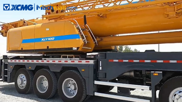 XCMG crane 100 ton XCT100 truck crane for sale