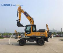 Wheeled Excavators | XCMG XE150WB 14 ton Excavator with Cummins Engine
