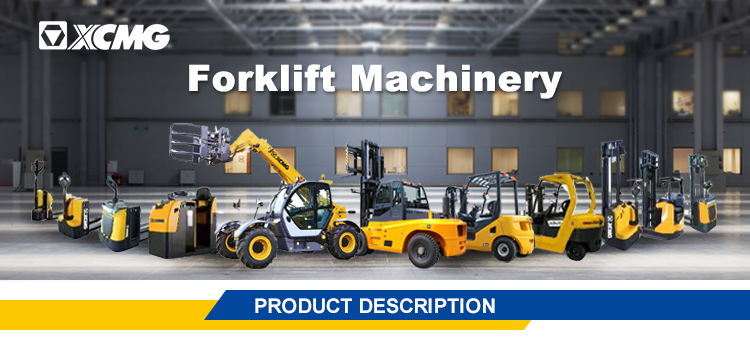 XCMG 3 ton electric forklift 3 - 6m mast height use in cold room -25℃ price