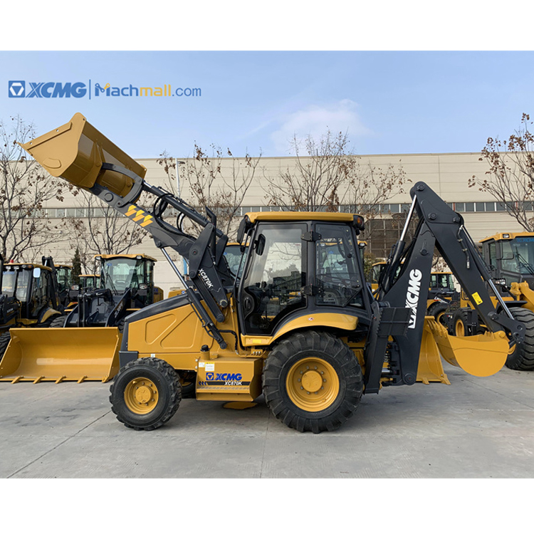 China XCMG 2.5 ton 4*4 retroexcavadora XC870K price