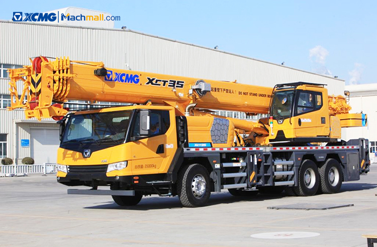 XCMG official 35 ton lifting crane XCT35 price