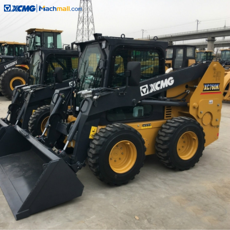 Chinese mini skid loader with skid loader attachment price