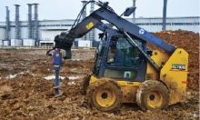 XCMG Official Multifunctional XC760K 1 ton Mini SkidSteer Loader With Attachments